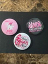 Our original awareness pin-button artwork