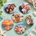 Custom 2.25-inch Round Photo Magnets