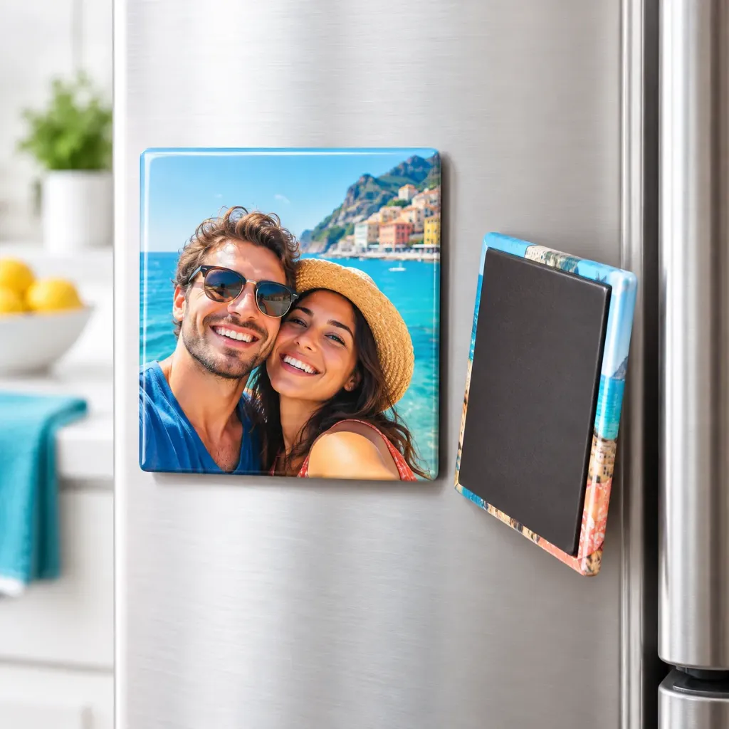 Custom 2.5" Square Photo Magnet